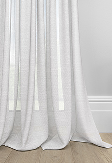 Tanami Voile, White Dawn - Made to Measure Curtains